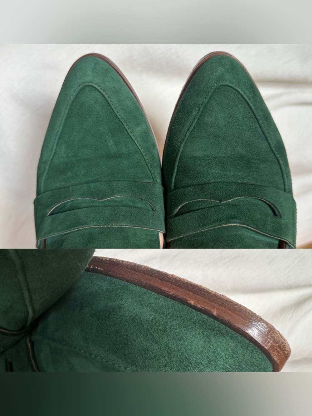 💜 Thelma Penny Loafers - Green (38) - Picture 7 of 7